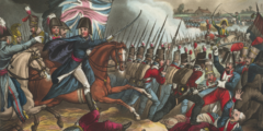 في أي عام وقعت معركة واترلو التي شهدت هزيمة نابليون بونابرت وانتهاء حكمه؟